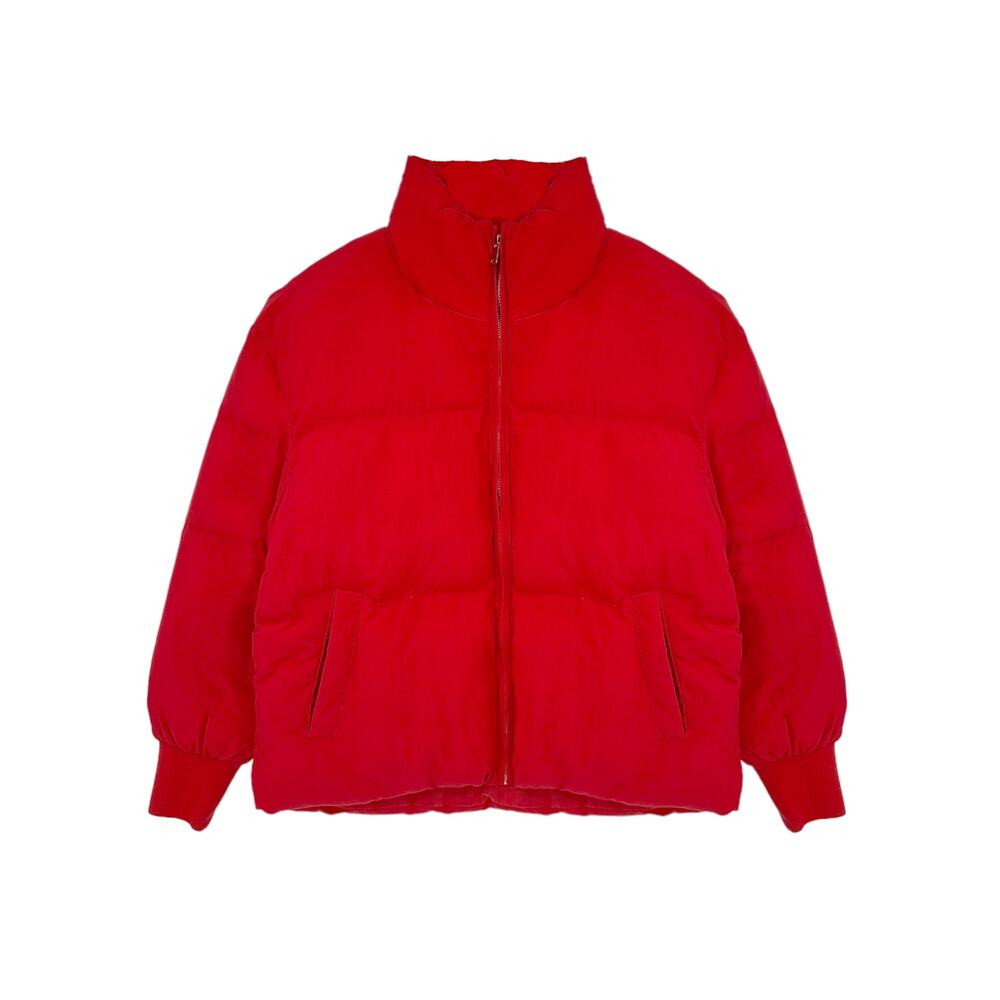 LOVERS+FRIENDS Jillian Puffer Jacket in Red XS